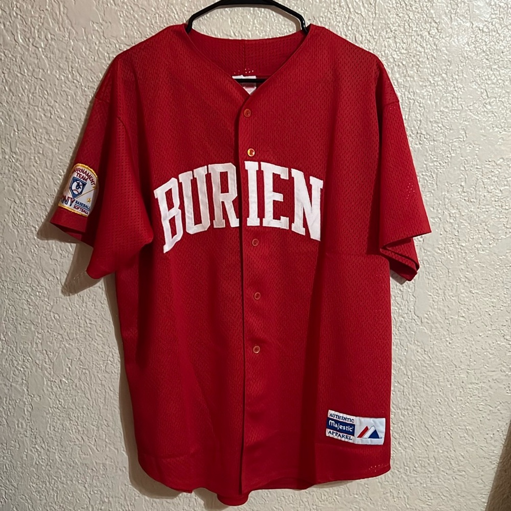 Burien Washington softball/baseball jersey size L #20 rare find